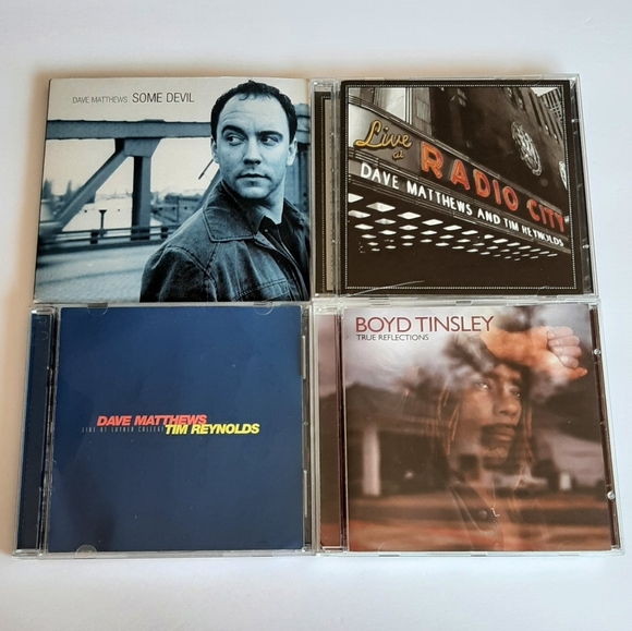 Dave Matthews Tim Reynolds & Boyd Tinsley Studio & Live Albums 4 CDs Bundle - Picture 2 of 10